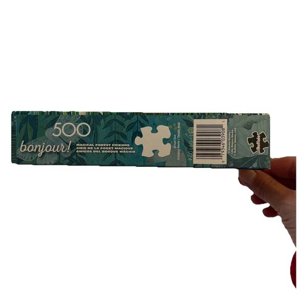 500 pc Buffalo Games Puzzle Kendra Binney Magical Forest Friends New - Picture 6 of 8